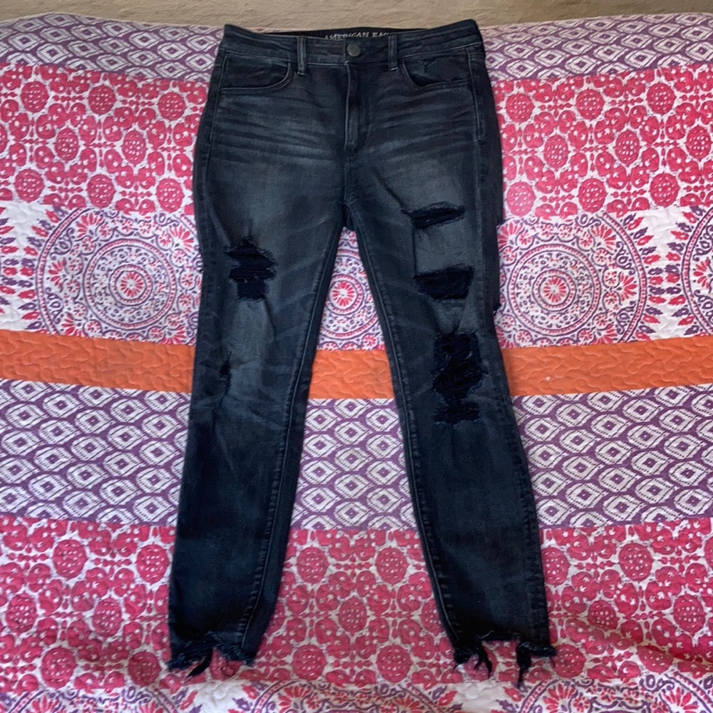 American Eagle high rise jegging size 8